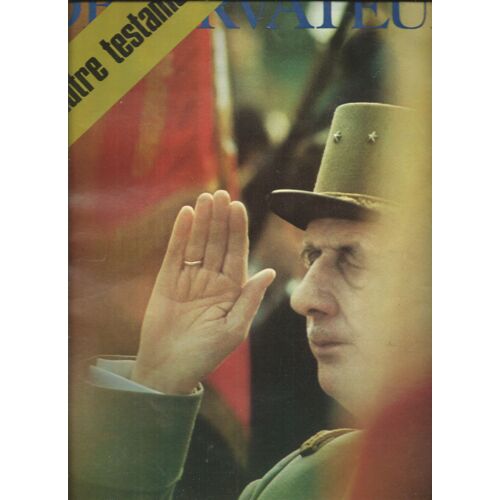 Le Nouvel Observateur 16/11/1970 Numéro Hommage Au Général De Gaulle : P. Rouanet, Philippe Alexandre, J. Ozouf, Roger Stéphane, D. Ben Gourion, Claude Roy. Sun Ra, Haute Sorcellerie / Maurice Fleuret