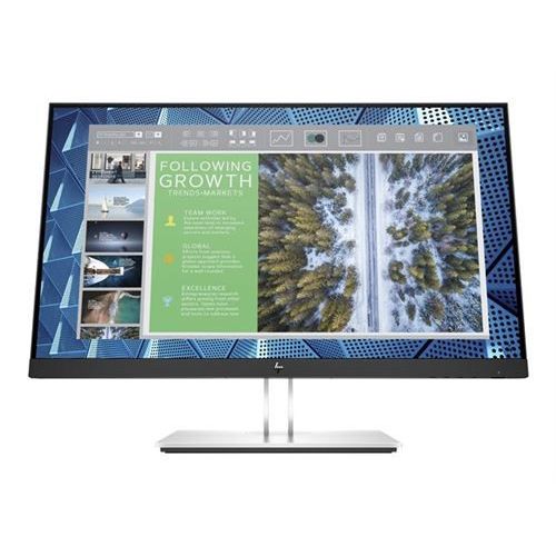 Écran HP E24q G4 - E-Series - écran LED - 24" (23.8" visualisable) - 2560 x 1440 QHD 60 Hz - IPS - 250 cd/m² - 1000:1 - 5 ms - HDMI, VGA, DisplayPort - Noir