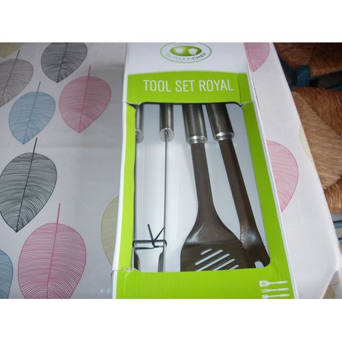 Set ustensiles barbecue ROYAL