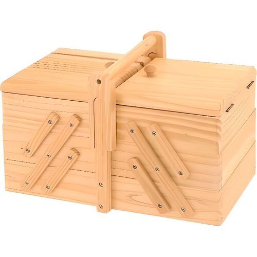 Boîte À Couture, 5 Compartiments, Bois