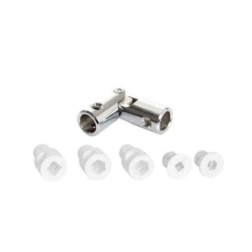 PROTECTA Cardan universel en acier chromé pour manivelle de volet roulant