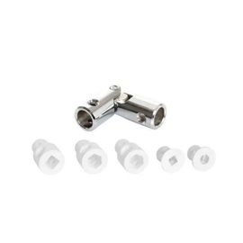 PROTECTA Cardan universel en acier chromé pour manivelle de volet roulant