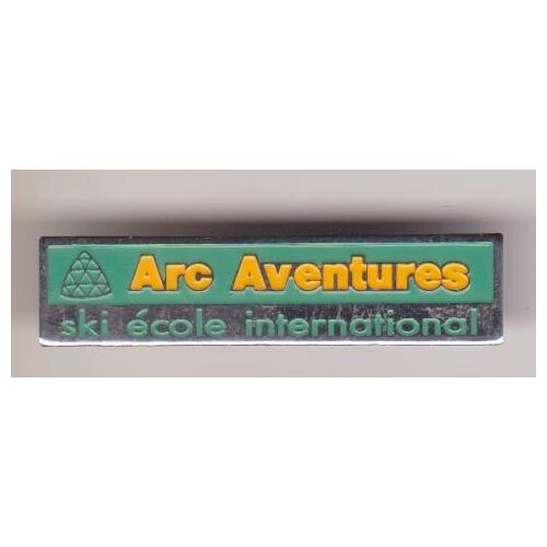 Pins Arc Aventures Ski École Internationale 0.8x3.6 Cm