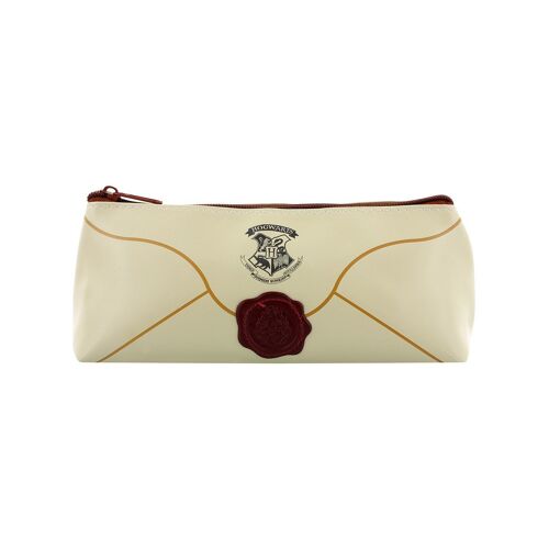 Harry Potter Trousse Hogwarts Letter Crème