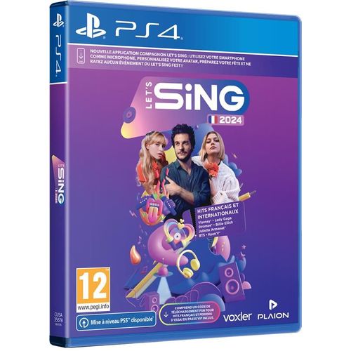 Let's Sing 2024 PS4