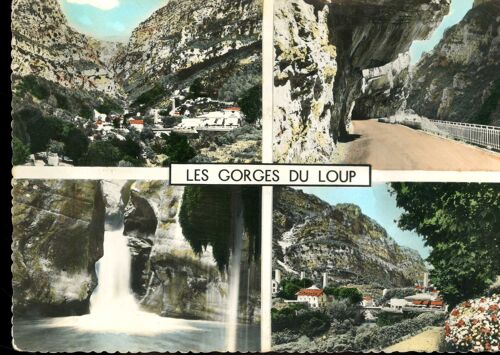Carte Postale Des Gorges Du Loup (Alpes Maritimes) 4 Vues