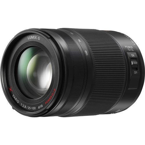 Objectif Panasonic Lumix H-HS35100 - Fonction Télé - 35 mm - 100 mm - f/2.8 G X VARIO - Micro Four Thirds - pour Lumix DC-BGH1; Lumix G DC-G100, G110, G90, GF90, GH5M2, GH6, GH6L, GX880, GX9...
