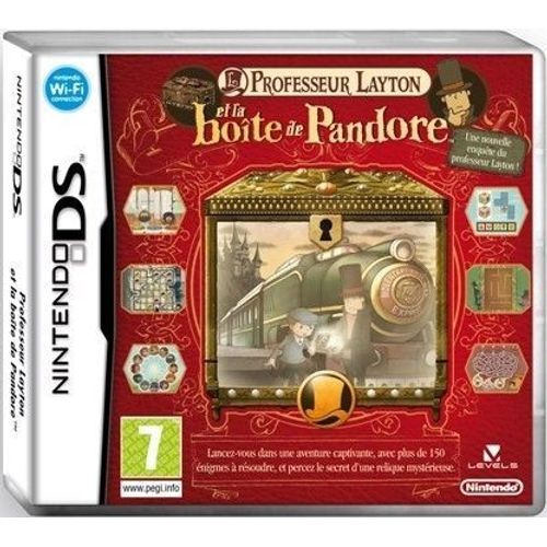 Professeur Layton et la boite de Pandore Nintendo DS
