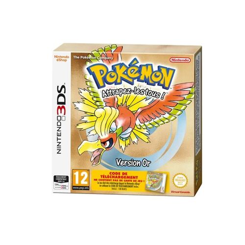 Pokémon version or (code de téléchargement) 3DS
