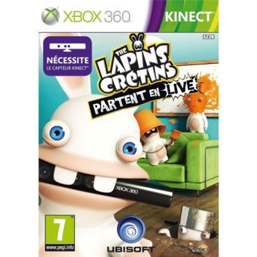 Les Lapins Crétins partent en live Xbox 360