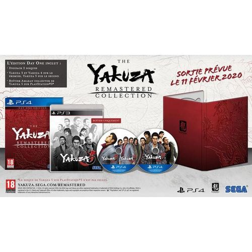 The Yakuza : Remastered Collection Édition Day One PS4