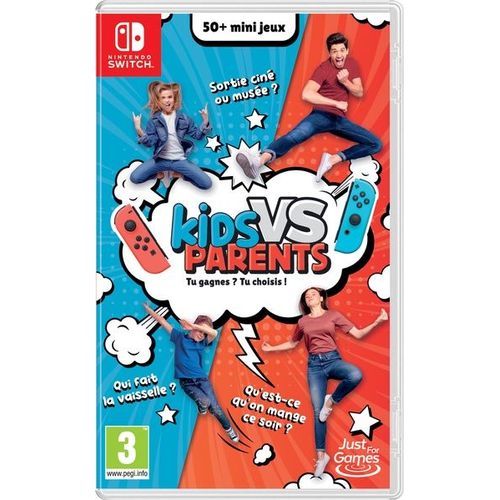 Kids vs Parents : Tu gagnes ? Tu choisis ! Switch