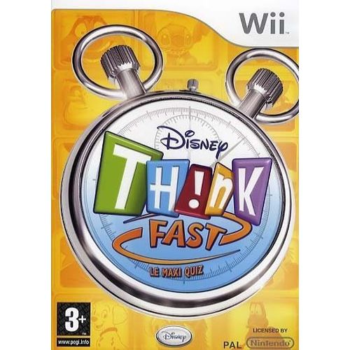 Disney Think Fast - Le Maxi Quiz Wii