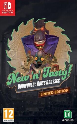 Oddworld New 'n' Tasty Edition Limitée Switch