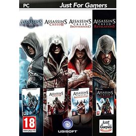 Pack Assassin's Creed : Assassin's Creed I + Assassin's Creed II + Brotherhood + Revelation PC