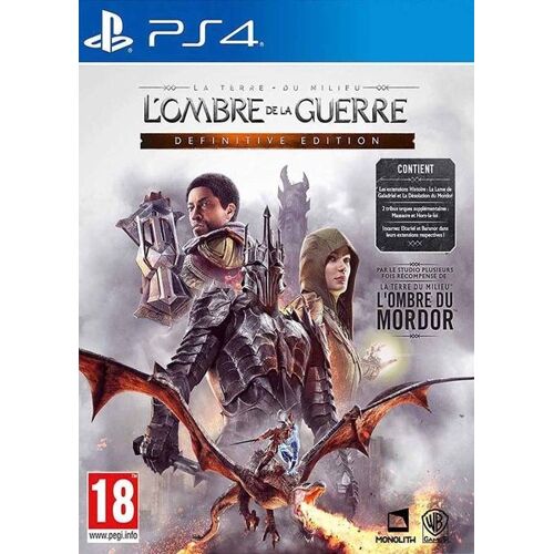La Terre du Milieu - L'ombre de la guerre - Definitive Edition PS4