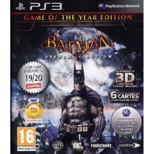 Batman - Arkham Asylum - Game Of The Year PS3
