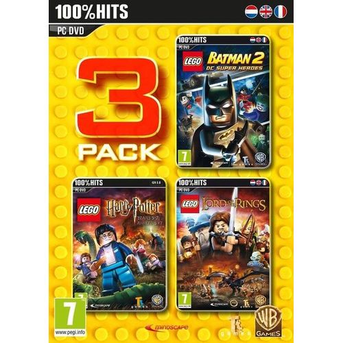 Triple pack Lego: Batman 2, Harry Potter et le seigneur des anneaux PC