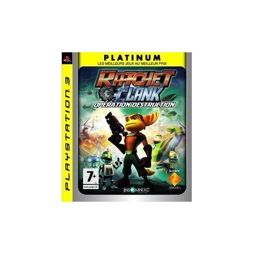 Ratchet & Clank : Opération Destruction (import USA) - PS3 - Jeu Occasion Pas Cher