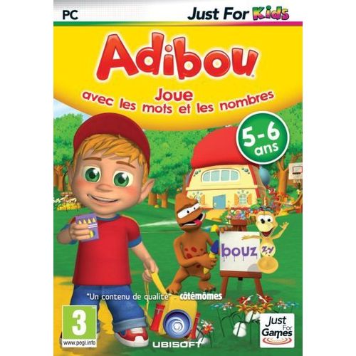 Adibou Joue Avec Les Mots Et Les Nombres (5-6 Ans) - Just For Kids PC
