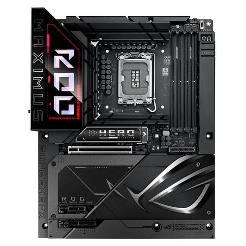 ASUS ROG MAXIMUS Z890 HERO BTF - Carte-mère - ATX - Socket LGA1851 - Z890 Chipset - USB4, USB 3.2 Gen 1, USB-C 3.2 Gen2, USB 3.2 Gen 2 - Wi-Fi 7, Bluetooth, 5 Gigabit Ethernet - carte graphique...