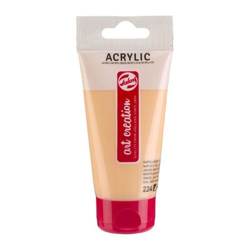 Tube De Peinture Acrylique Art Creation Talens 75ml Jaune De Naples Rouge