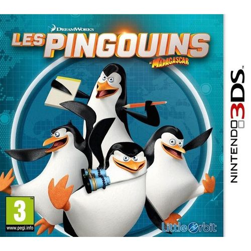 Les Pingouins De Madagascar 3DS