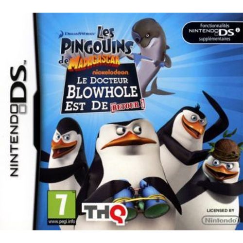 Les Pingouins De Madagascar - Le Docteur Blowhole Est De Retour Nintendo DS