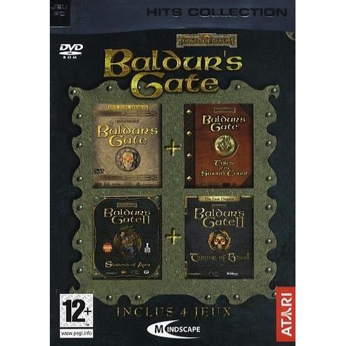 Baldur's gate : 4 jeux - hits collection PC