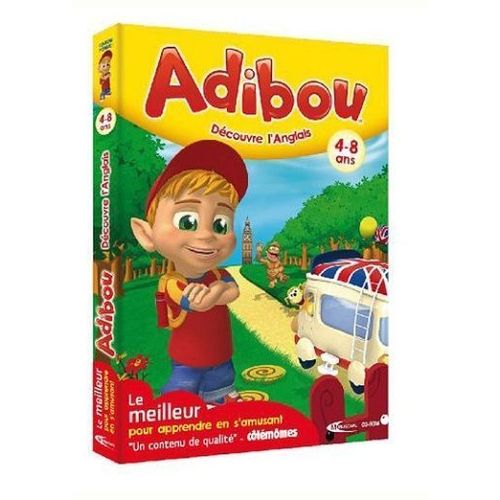 Adibou Decouvre L'anglais 4-8 Ans PC