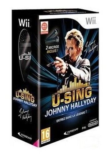 U-Sing - Johnny Hallyday + 2 Microphones Wii