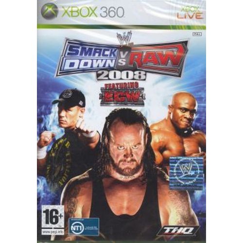 Wwe Smackdown Vs. Raw 2008 Xbox 360