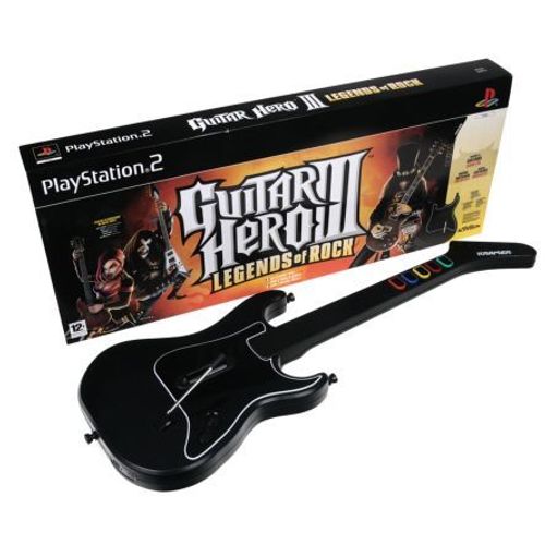 Guitar Hero 3 (Iii): Legends Of Rock - Bundle Avec Guitare Ps2