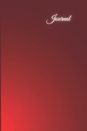 Journal: 120 Custom Lined Pages, Notebook 6x9