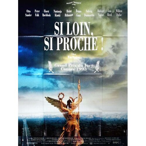 Si Loin Si Proche /In Weiter Ferne So Nah - Véritable Affiche De Cinéma Pliée - Format 120x160 Cm - De Wim Wenders Avec Bruno Ganz, Nastassja Kinski, Otto Sander, Peter Falk- 1993
