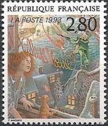 Timbre Non Oblitéré - Le Plaisir D'écrire Vu Par Florence Magnin «Meilleurs V?Ux»