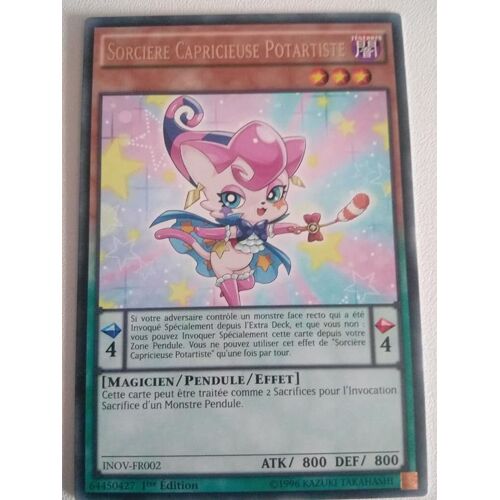 Sorcière Capricieuse Potartiste -- Inov-Fr002 -- (Rare)