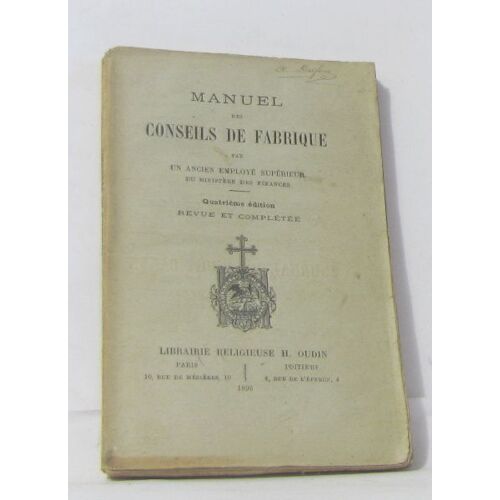 Manuel Des Conseils De Fabrique