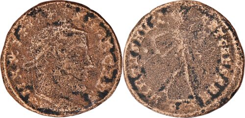 Rome - Follis De Maximin Ii Daia - 306 Ad - Mars - Ticinum - Ric 60b - 16-036