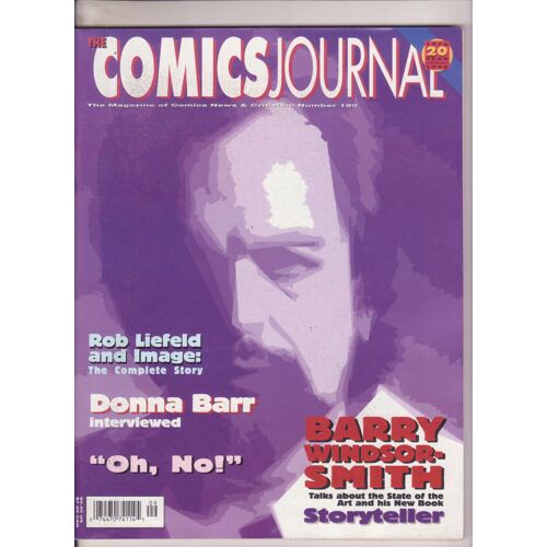The Comics Journal (U S A) N°190 Sept 1996 Barry Windsor Smith