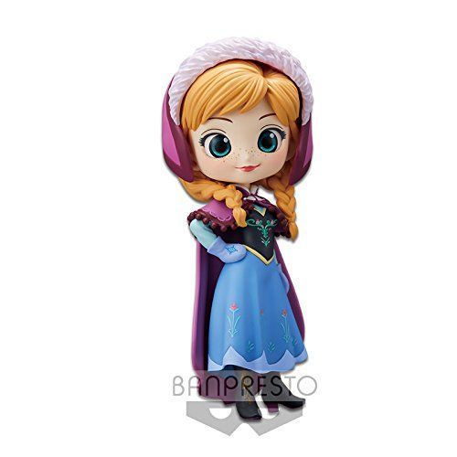 Figurine de Collection Anna de Frozen - La Reine des neiges 14cm Couleur Pastel QPOSKET Banpresto