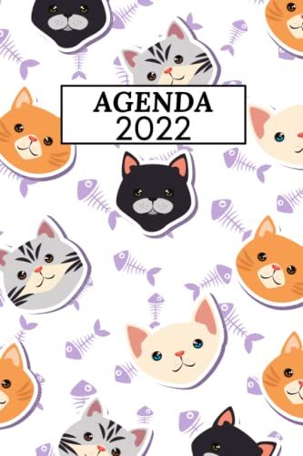 Agenda Semainier 2022: Planificateur Français Janvier 2022 Décembre 2022 , Format A5 , 1 Semaine Sur 2 Pages , Idée Cadeau Collegue Amis , Coverture Paterne