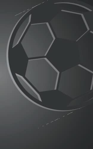 Small Soccer Notebook: 5x8 With 100 Lined Pages, For Kids, Teenagers