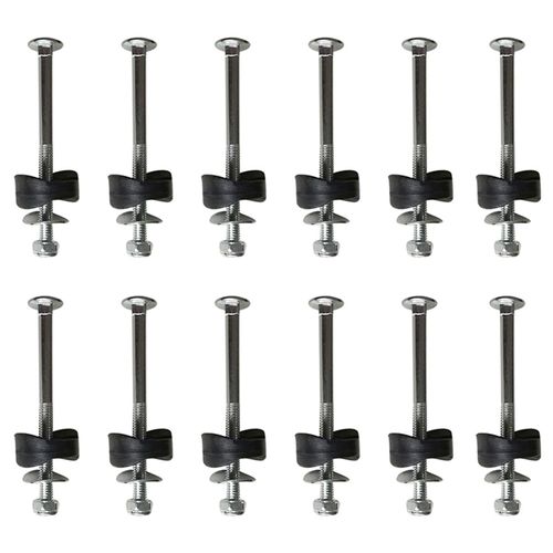 Pièce Métallique Pour Fixation De La Stabilité Du Saut De Trampoline,12 Pièces,Noir