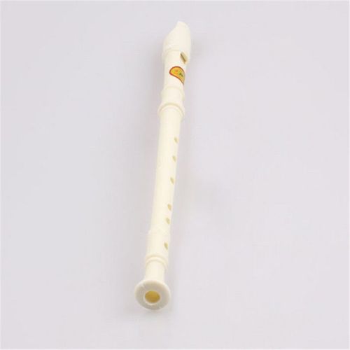 Flûte En Plastique Blanche Sur Mesure Pour Enfants,Jouet Musical Pour Anniversaire,Cadeau De Fête De Mariage,Flûte De Clarinette,Mrda