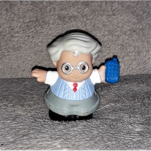 Figurine Little People Mamie Et Son Téléphone Fisher Price