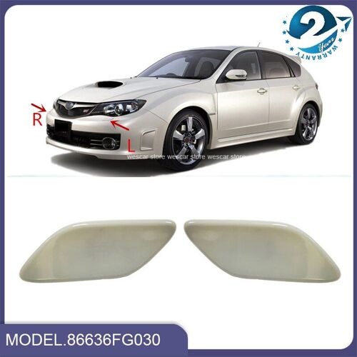 Gauche And Droite Couvercle De Buse De Phare Avant, Capuchon De Jet D'eau, Subaru Impreza Wrx Sti 2008  2011 " Nipseyteko "