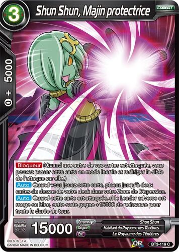Dragon Ball Super - Bt3-119 - Shun Shun, Majin Protectrice - Commune