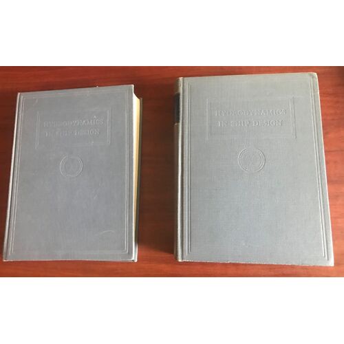 Hydrodynamics In Ship Design Tome 1 Et 2