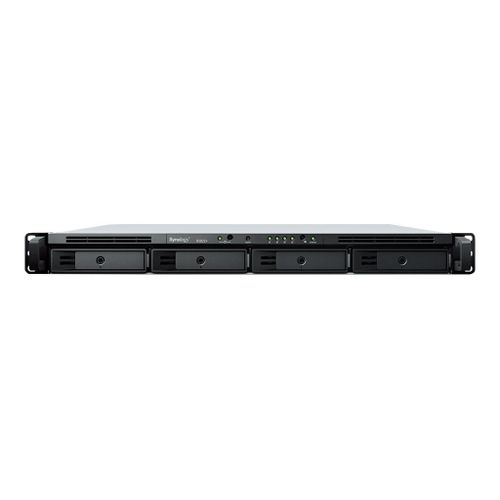 Synology RackStation RS822+ - Serveur NAS - 4 Baies - rack-montable - SATA 6Gb/s - RAID 0, 1, 5, 6, 10, JBOD - RAM 2 Go - Gigabit Ethernet - iSCSI support - 1U